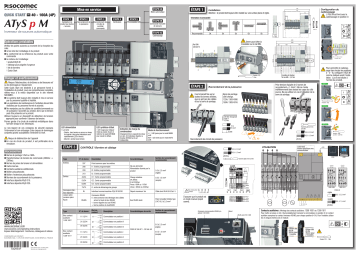 Socomec ATyS M Manuel utilisateur | Fixfr