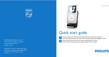 Philips DLA93050/10 TransDock Guide de démarrage rapide | Fixfr
