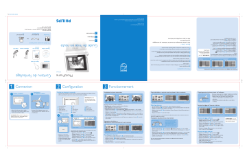 Philips 7FF2FPAS/00 Cadre Photo Guide de démarrage rapide | Fixfr