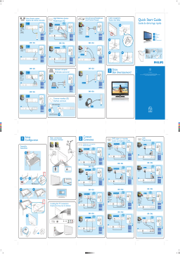 Philips 52PFL7762D/12 Téléviseur Guide de démarrage rapide