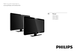 Philips 47PFL7864H/12 TV LCD Manuel utilisateur