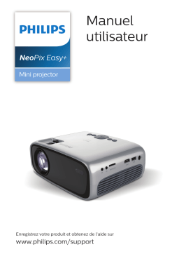 Philips NPX445/INT NeoPix Easy+ Projecteur domestique Manuel utilisateur