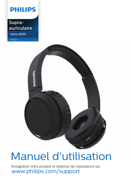 Philips TAH4205RD/00 Casque sans fil supra-aural Manuel utilisateur