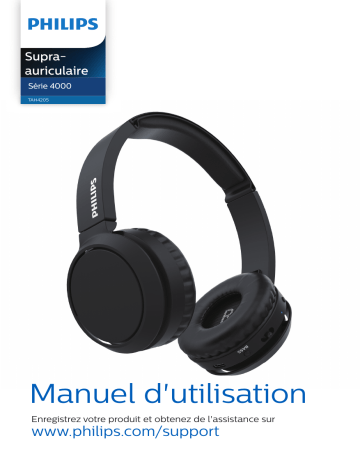 Philips TAH4205RD/00 Casque sans fil supra-aural Manuel utilisateur | Fixfr