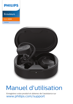 Philips TAA5205BK/00 Écouteurs sport intra-auriculaires sans fil Manuel utilisateur