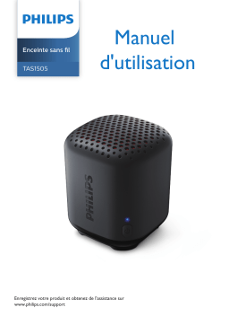 Philips TAS1505B/00 Enceinte sans fil Manuel utilisateur