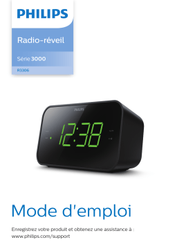 Philips TAR3306/12 Radio-réveil Manuel utilisateur