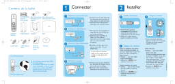 Philips VOIP8411B/01 Téléphone Internet/DECT Guide de démarrage rapide