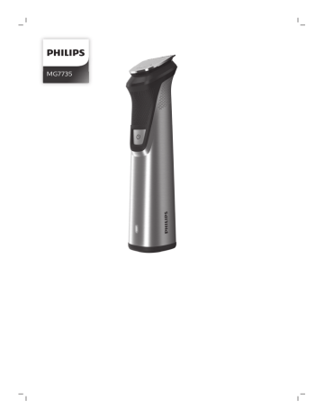 Philips MG7735/15 Multigroom series 7000 12-en-1 Visage, Cheveux et Corps Manuel utilisateur | Fixfr