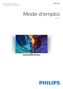 Philips 32PFH6500/88 6500 series Téléviseur LED plat Full HD avec Android™ Manuel utilisateur