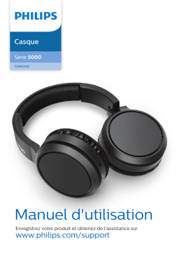 Philips TAH5205WT/00 Casque sans fil Manuel utilisateur