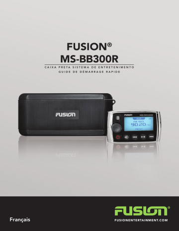Fusion MS-BB300R Marine Black Box Manuel utilisateur | Fixfr