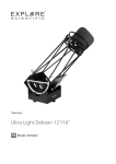 Explore Scientific 0116930 Ultra Light Dobsonian 305mm GENERATION II Manuel utilisateur