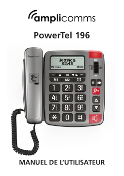 Amplicomms PowerTel 196 Mode d'emploi