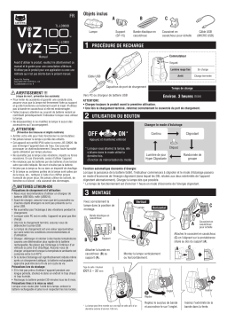 Cateye ViZ150 [TL-LD800] Safety light Manuel utilisateur