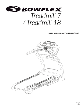 Bowflex Treadmill 18 Manuel utilisateur | Fixfr
