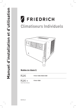 Friedrich KCQ06A10A Manuel utilisateur