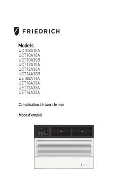 Friedrich UCT12A10A Manuel utilisateur