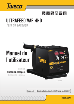 ESAB ULTRAFEED® VAF-4HD Wirefeeder Manuel utilisateur