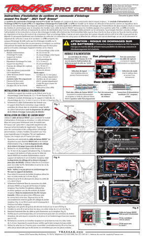 Mode d'emploi | Traxxas TRX-4 2021 Bronco Manuel utilisateur | Fixfr