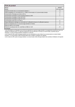 Whirlpool DFP 5847M NX Manuel utilisateur