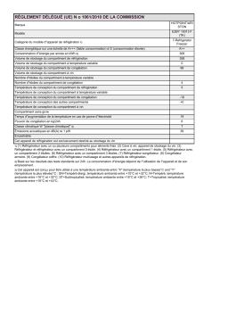 HOTPOINT/ARISTON E2BY 19313 F (TK) Fridge/freezer combination Manuel utilisateur