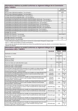 Indesit I5VM1A(X) FR Cooker Manuel utilisateur