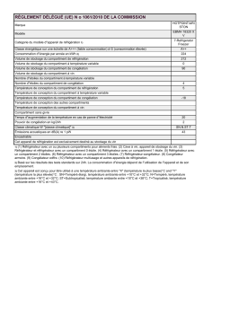 HOTPOINT/ARISTON EBMH 18320 X V Fridge/freezer combination Manuel utilisateur