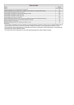 Whirlpool DSR 26M19 FR Manuel utilisateur