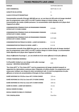 Whirlpool MVTF 601 H C CIS Manuel utilisateur