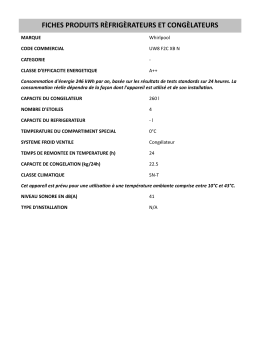 Whirlpool UW8 F2C XB N Manuel utilisateur