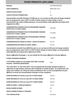Whirlpool WMTG 602 H CIS Manuel utilisateur