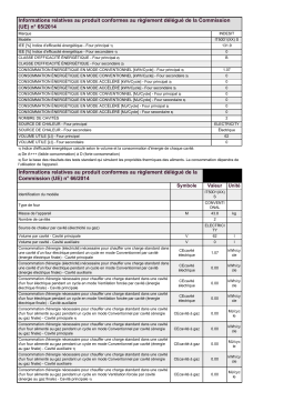 Whirlpool IT50D1(XX) S Manuel utilisateur