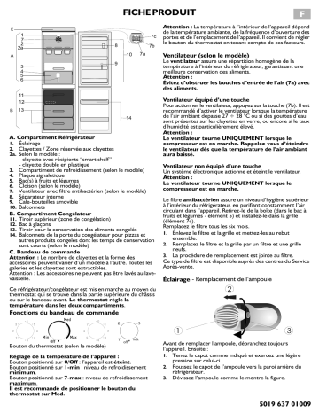 IKEA | ARC 5524/IS | TGA 391/AL | ARC 5574 IS | TGA 273 | TGA 391 | TGA 281/1 AL | ARC 5774/1 | TGA 272/1 | ARC 5513 | ARC 5724 | ARC 5724/1 | ARC 5774/1 IX | ARC 5774 | ARC 5573/1 | ARC 5573 | ARC 5574/IX | Manuel du propriétaire | Whirlpool ARC 5551/1 Fridge/freezer combination Manuel utilisateur | Fixfr