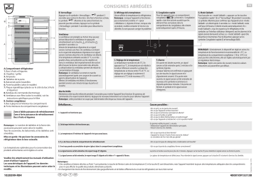 5107100005 | 5107000005 | 5107000015 | V-ZUG 5107100015 Refrigerator Manuel utilisateur | Fixfr