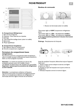 Privileg ARC 1570 Refrigerator Manuel utilisateur