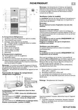 IKEA ARC 5524/2 Fridge/freezer combination Manuel utilisateur