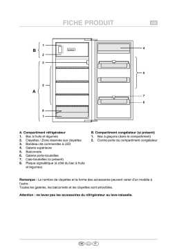 V-ZUG 5104900005 Refrigerator Manuel utilisateur