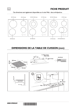 Privileg PCTAC 6042 IN Hob Manuel utilisateur