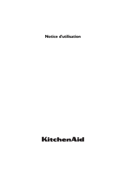KitchenAid KDSCM 82142 SL Dishwasher Manuel utilisateur