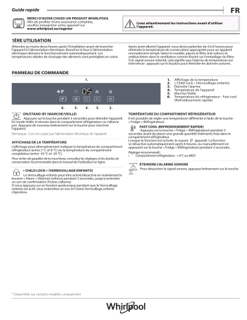 LI9 S1E W | ARG 947/6 1 | LI6 S1E W | ARG 947/6 | ARG 746/A+/5 | Indesit ARG 950 1 Refrigerator Manuel utilisateur | Fixfr