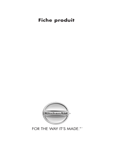 KitchenAid KRSC 9007 Side-by-Side Manuel utilisateur | Fixfr