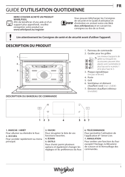 Whirlpool W11 ME150 Microwave Manuel utilisateur