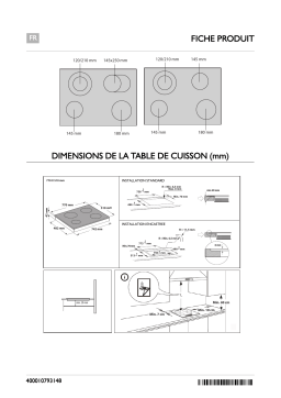 Whirlpool AKT 8330/NE Hob Manuel utilisateur