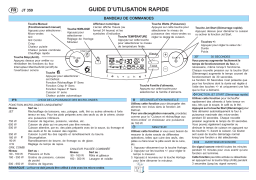 Whirlpool JT359 INOX Microwave Manuel utilisateur