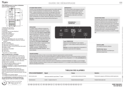 Whirlpool WME36582 W Refrigerator Manuel utilisateur