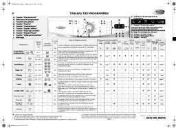 Whirlpool AWO/D 9614 W Washing machine Manuel utilisateur