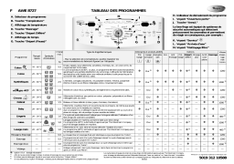 Whirlpool AWE 8727 Washing machine Manuel utilisateur