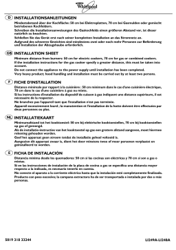 Whirlpool LI249A-LI248A : Notice d'Installation + AI Chat