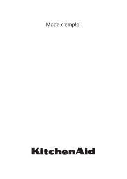 KitchenAid KIF 5O41 PLETGS Dishwasher Manuel utilisateur